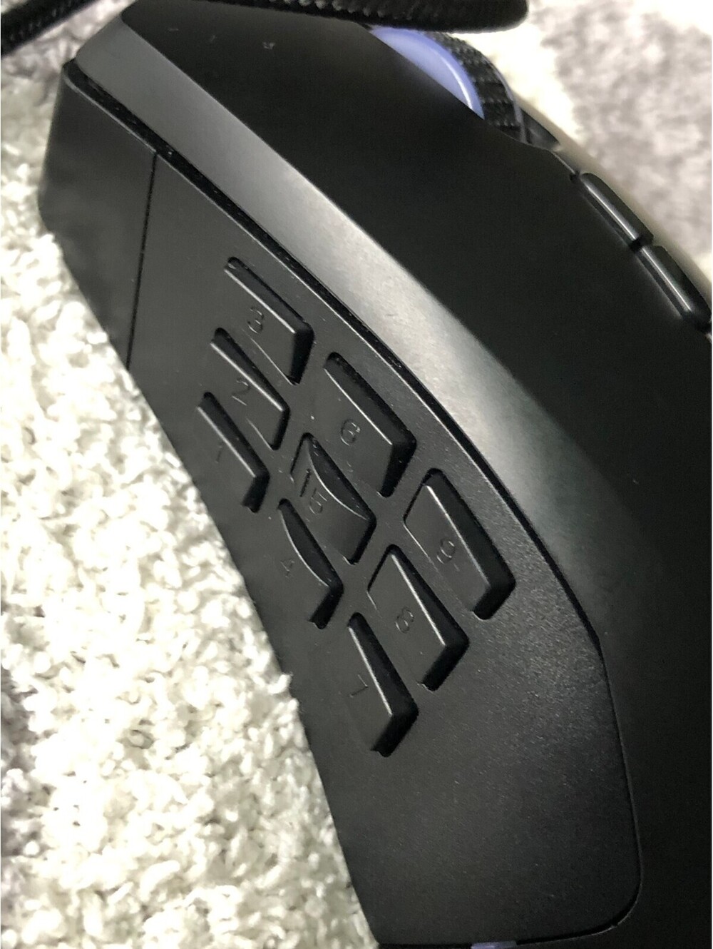 onn. Wired RGB Gaming Mouse 7 Side Buttons USB Connection